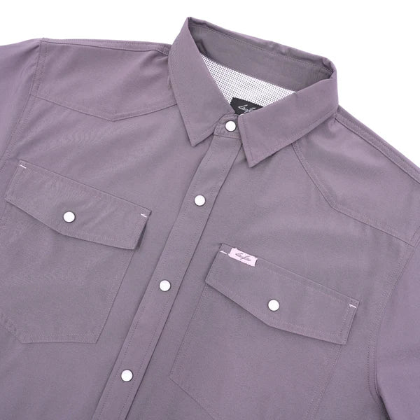 Men's SanJac Mulberry Snap Up Shirt COAHUILA-S/S-MUL - Crazy House Western Wear