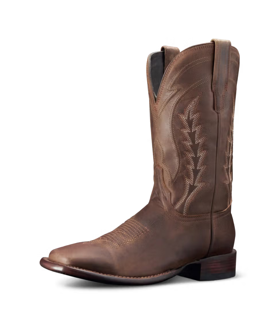 Tecovas Men's Cafe Goat The Doc Square Toe Boots M10031CAF