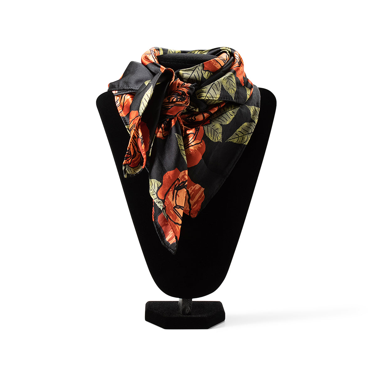 Women's Ariat Rose and Leave Patterned Wild Rag A0900201