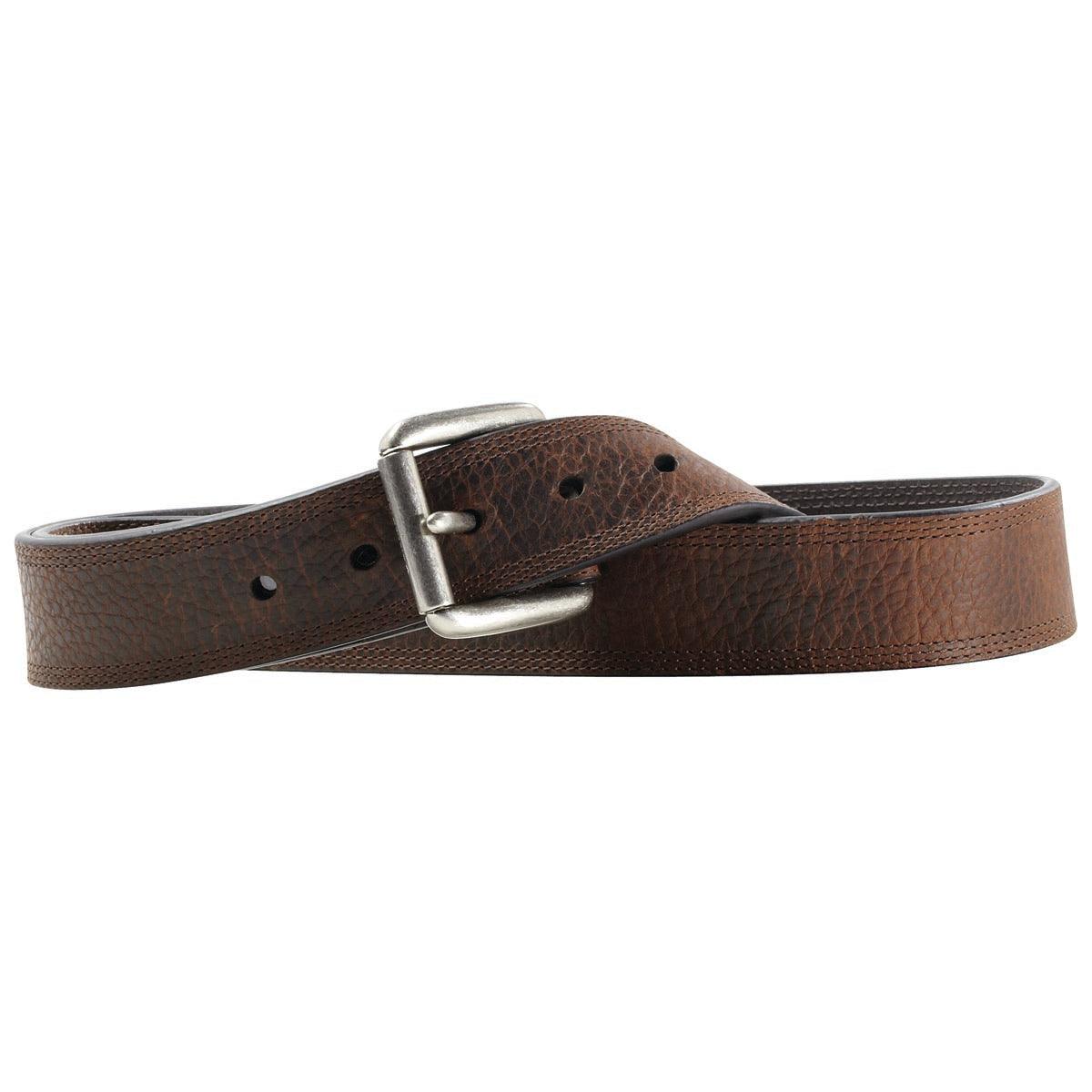 Men's Ariat Triple Row Stitch Belt A10004630 - Crazy House Western Wear