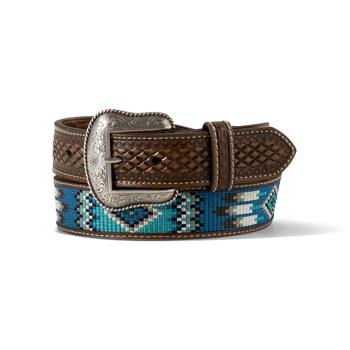 Men's Ariat Southwest Print Belt A1038702 - Crazy House Western Wear