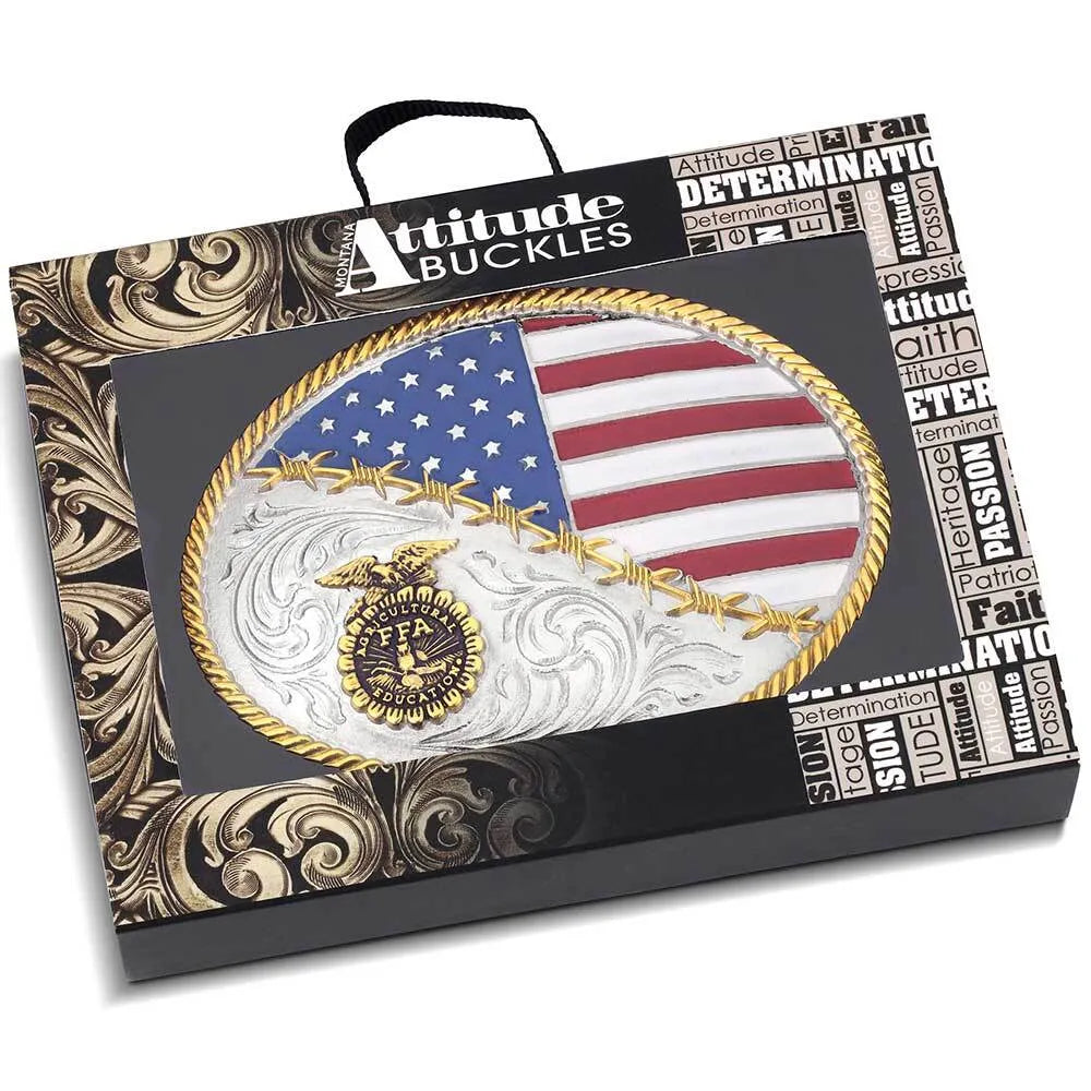 Montana Silversmith FFA Patriotic Traditions Buckle A1048FFA