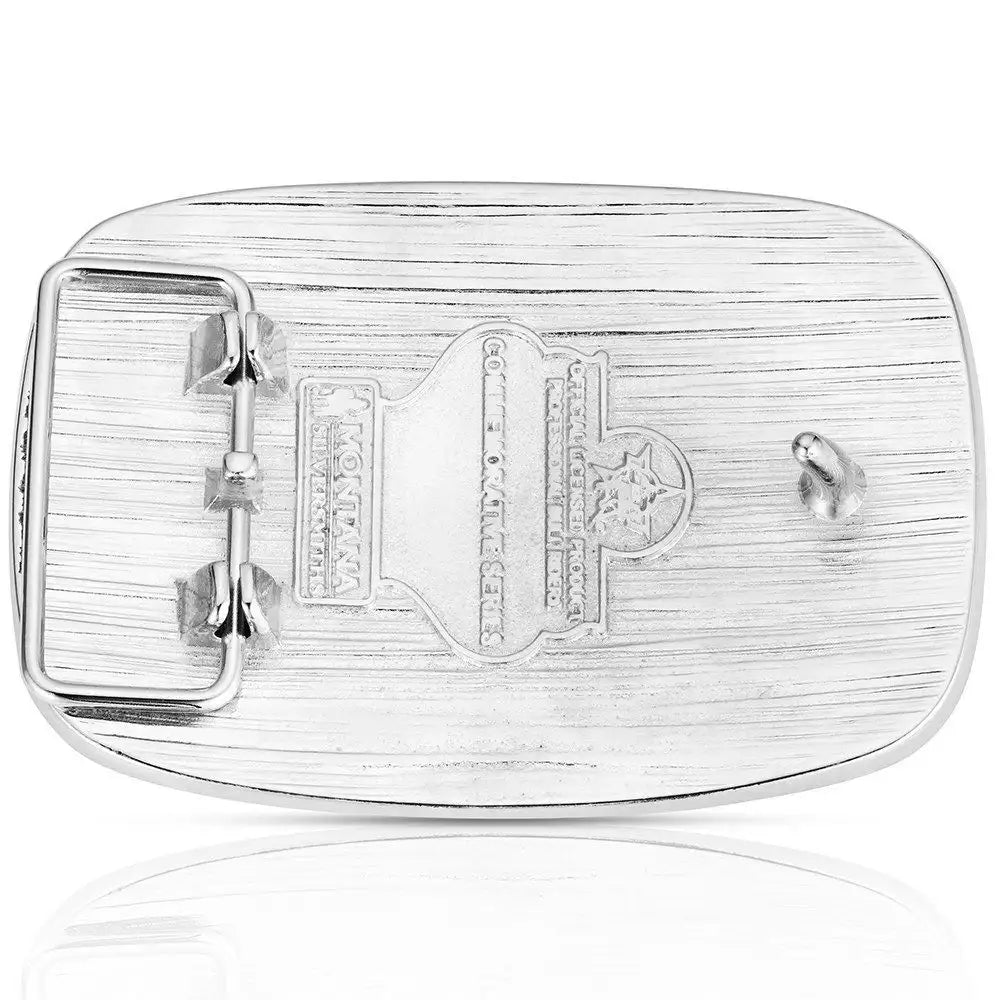Men's Montana Silversmiths America Loves Bull Riding PBR Buckle A1090PBR