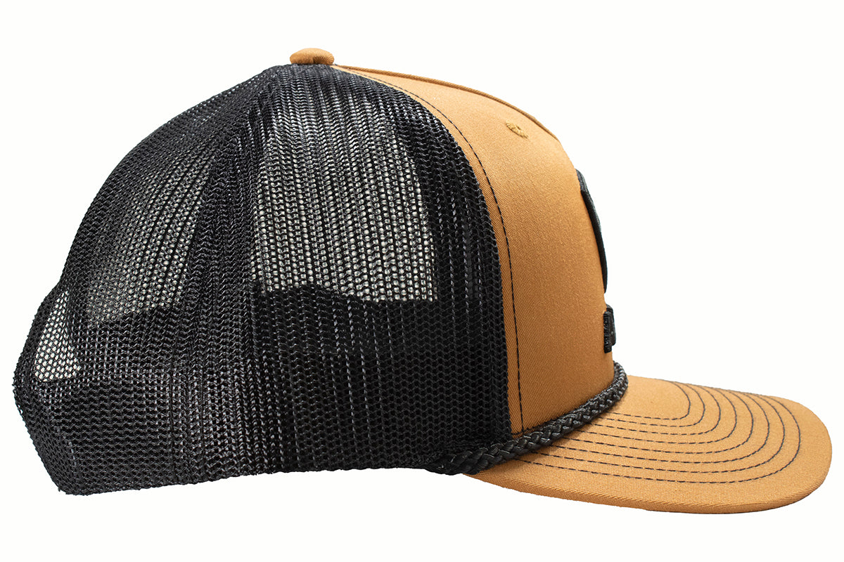 Men's Ariat Tan Cap with Embroidered 3D Ariat Logo A300090008