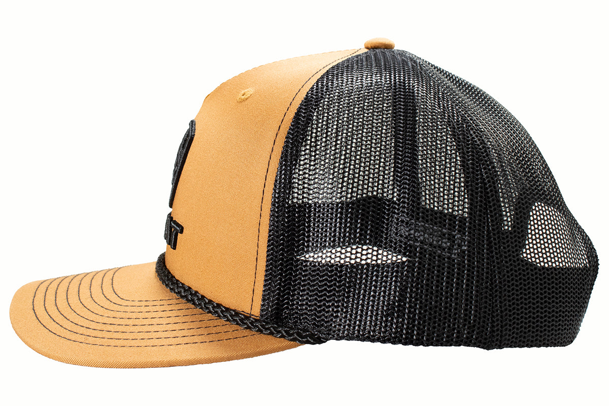 Men's Ariat Tan Cap with Embroidered 3D Ariat Logo A300090008