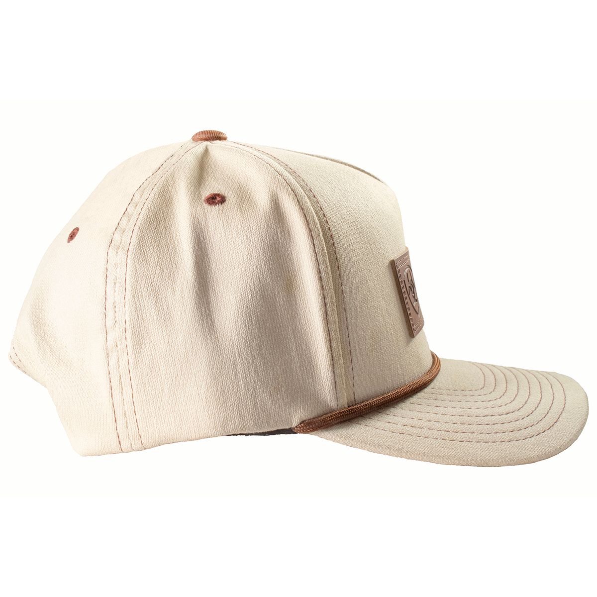 Men's Ariat Khaki Snapback Closure Cap with Patch A3000903146