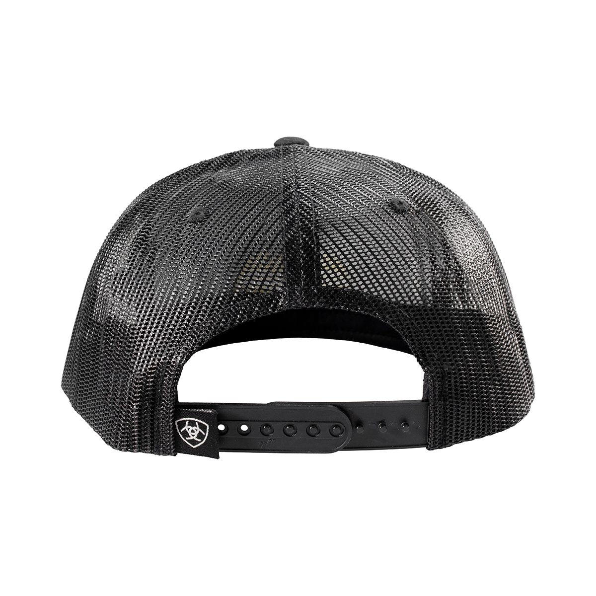 Men's Ariat Black Cap with Boot Stitching A300092201