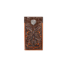 Men's Ariat Tooled Leather with Concho Wallet A3516208 - Crazy House Western Wear