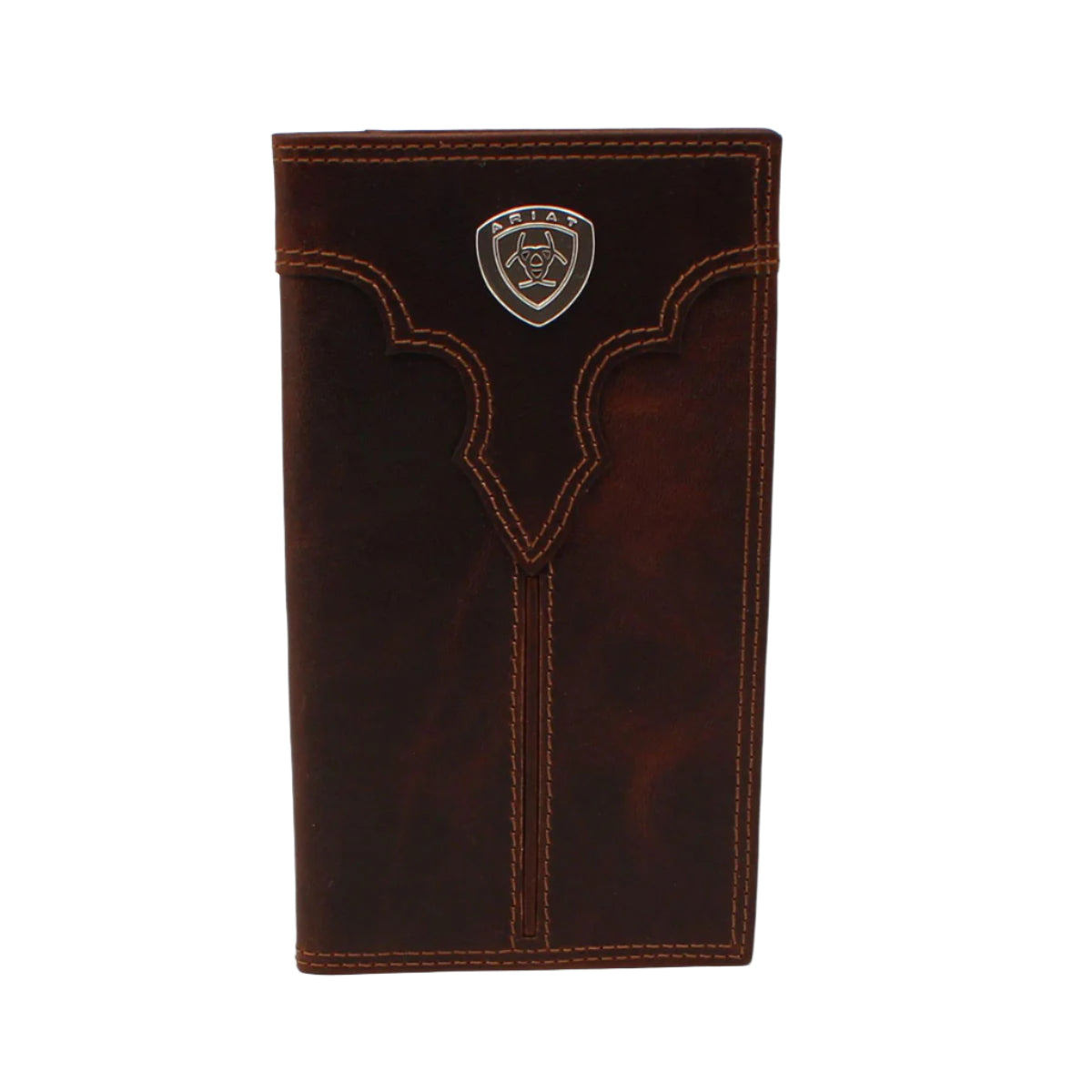 Men's Ariat Brown Rodeo Style Wallet A3550002 - Crazy House Western Wear