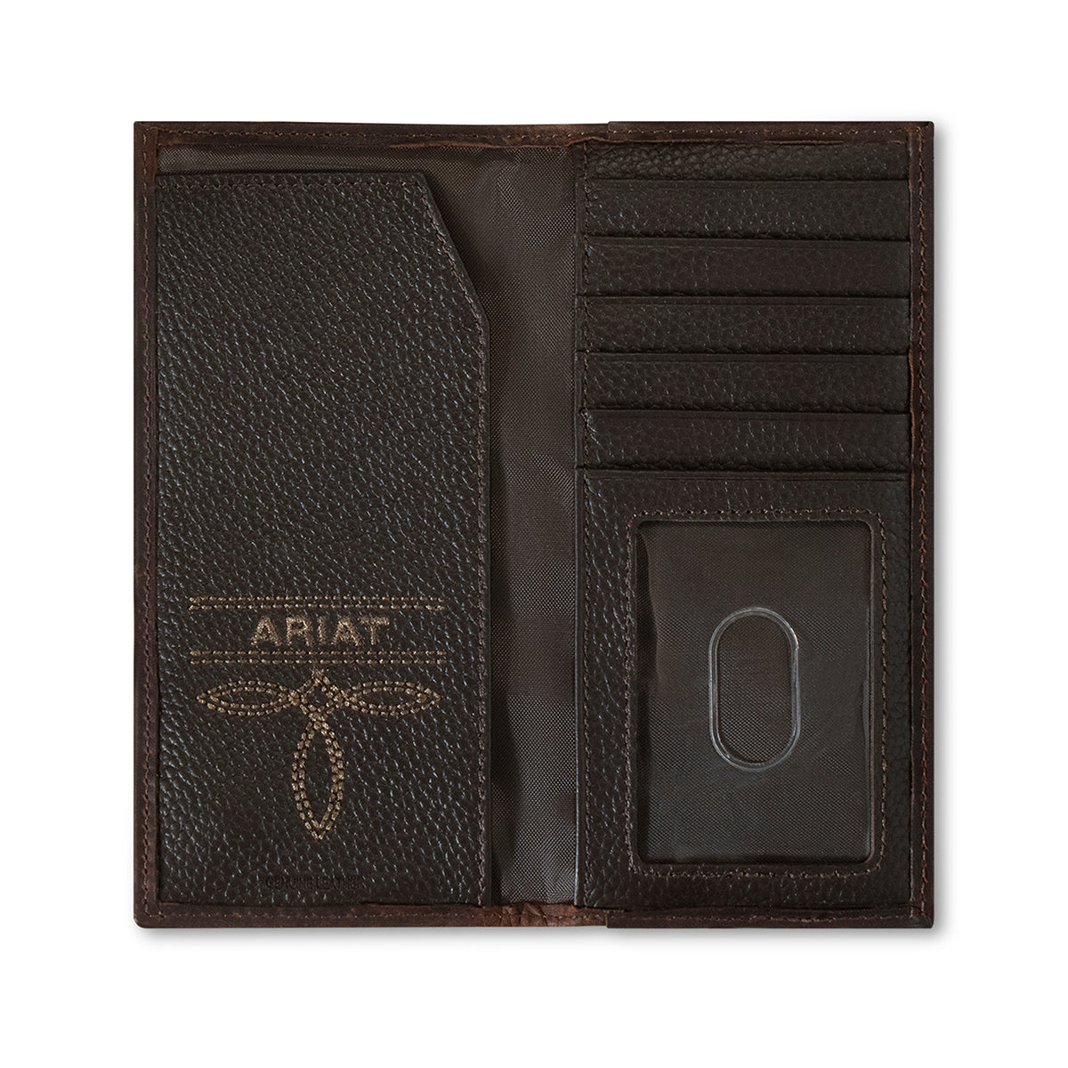 Boy's Ariat Rowdy Brown Rodeo Wallet A35517282 - Crazy House Western Wear