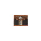 Men's Ariat Rowdy Brown Bifold Style Wallet A35542282 - Crazy House Western Wear