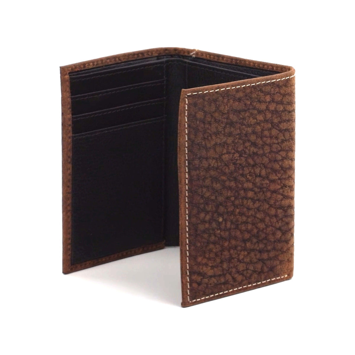 Ariat Men's Trifold Bull Hide Embroidered Wallet A3556102