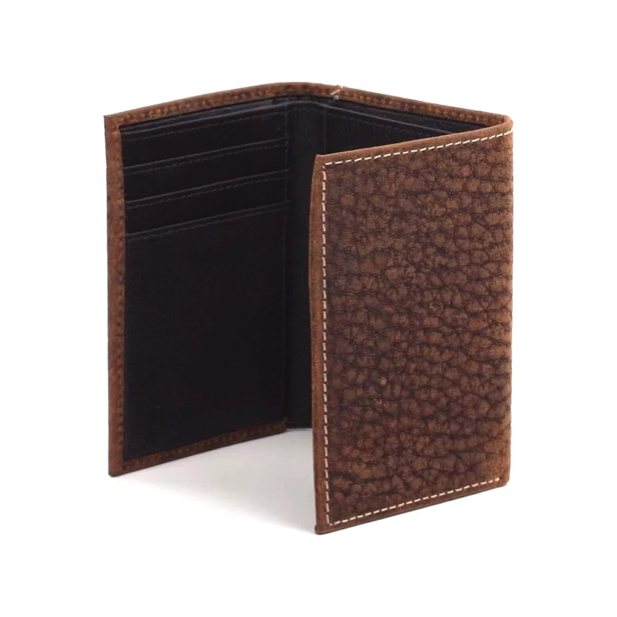 Ariat Men's Trifold Bull Hide Embroidered Wallet A3556102