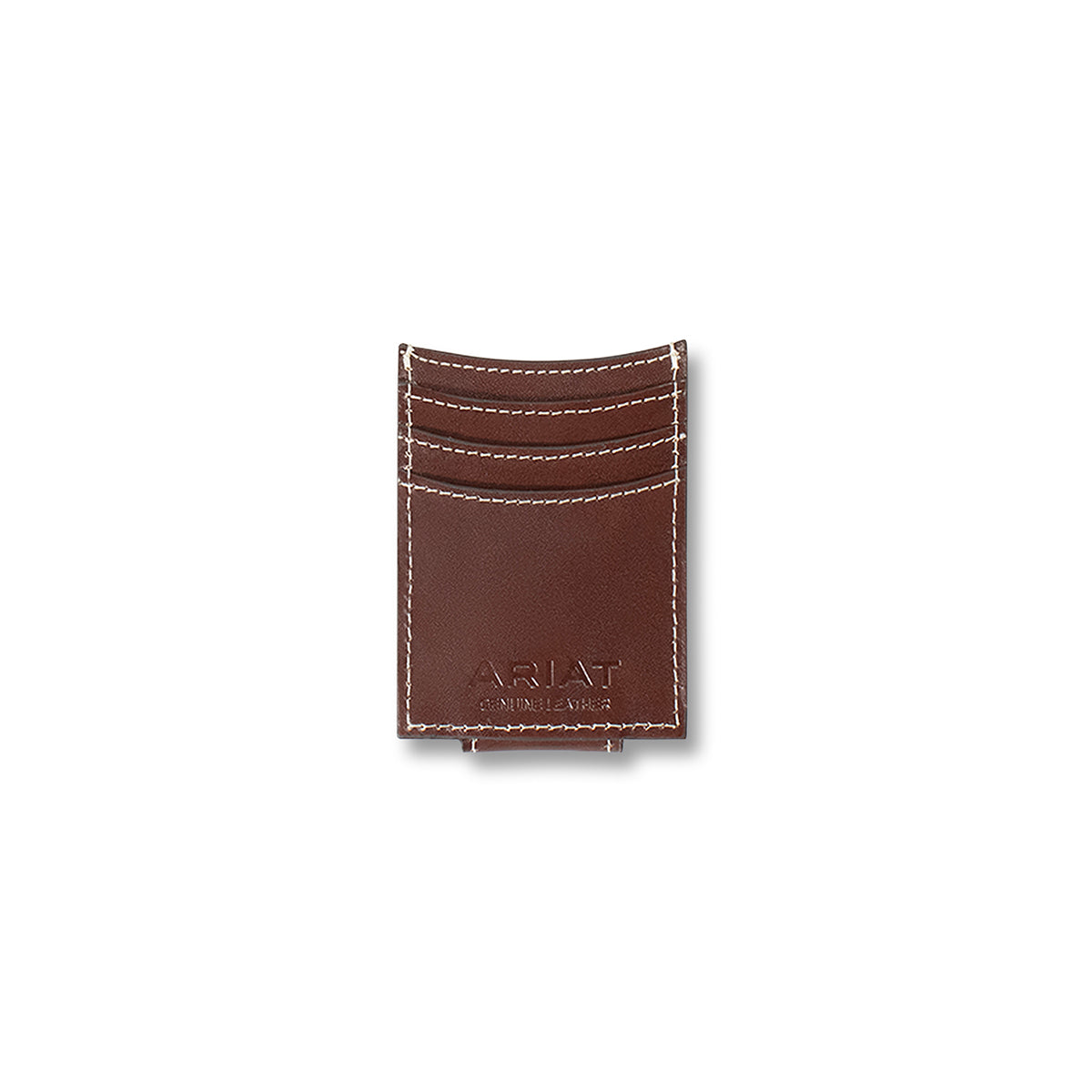 Men's Ariat Brown Money Clip Style Wallet A3558302 - Crazy House Western Wear