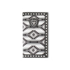 Men's Ariat Black Rodeo Style Wallet A3558801 - Crazy House Western Wear