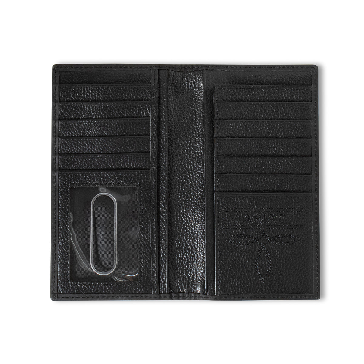 Men's Ariat Black Rodeo Style Wallet A3558801 - Crazy House Western Wear