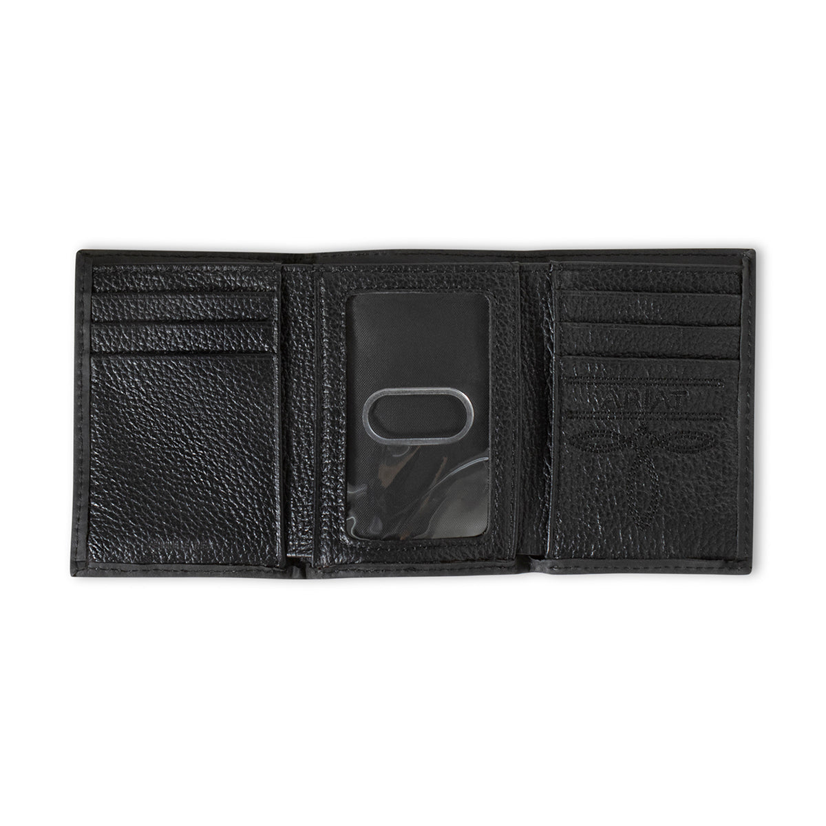Men's Ariat Black Trifold Style Wallet A3558901 - Crazy House Western Wear