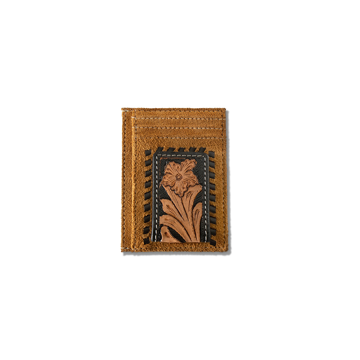 Men's Ariat Tan Money Clip Style Wallet A3565208 - Crazy House Western Wear