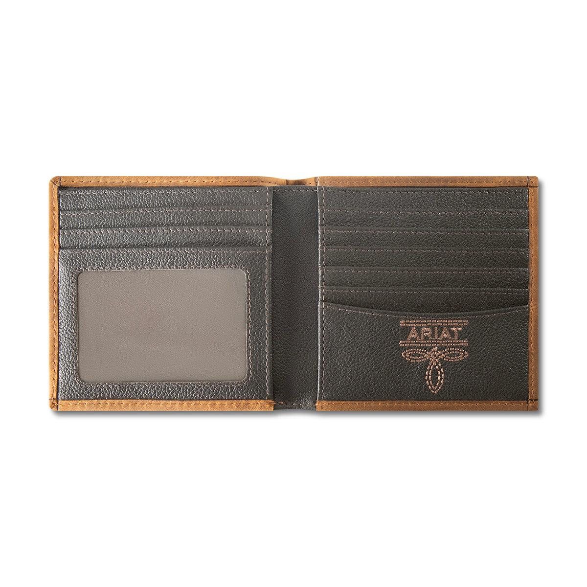 Men's Ariat Multi Color Large Bifold Style Patchwork Pattern Wallet A3565597 - Crazy House Western Wear