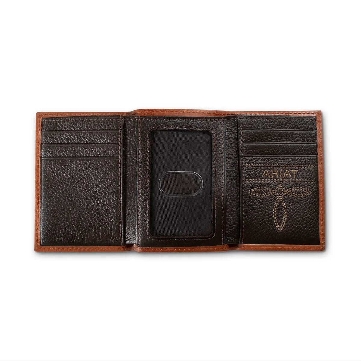 Ariat Men's Trifold Diamond Embossed Wallet A3568502