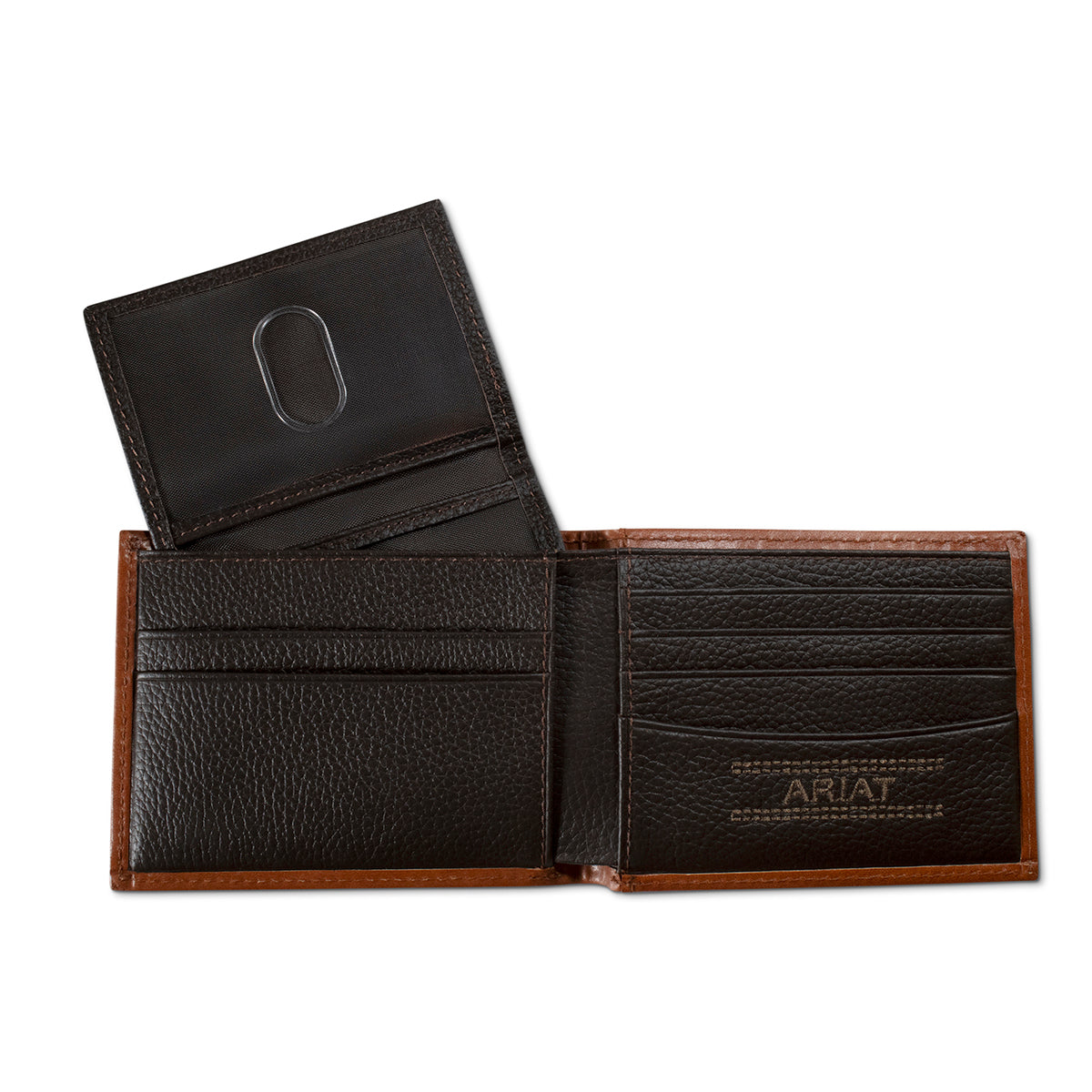 Ariat Men's Diamond Embossed Bifold Wallet A3568602