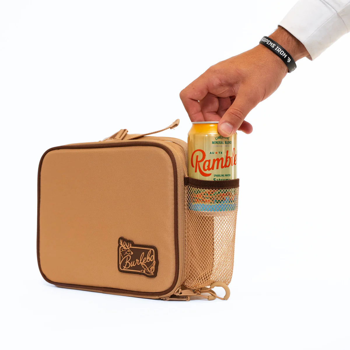 Boy's Burlebo Coyote Tan Lunchbox LB-CT - Crazy House Western Wear