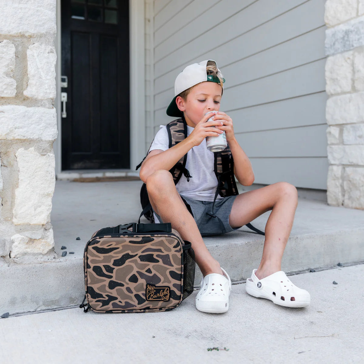 Boy's Burlebo Gauge Camo Lunchbox LB-GC - Crazy House Western Wear