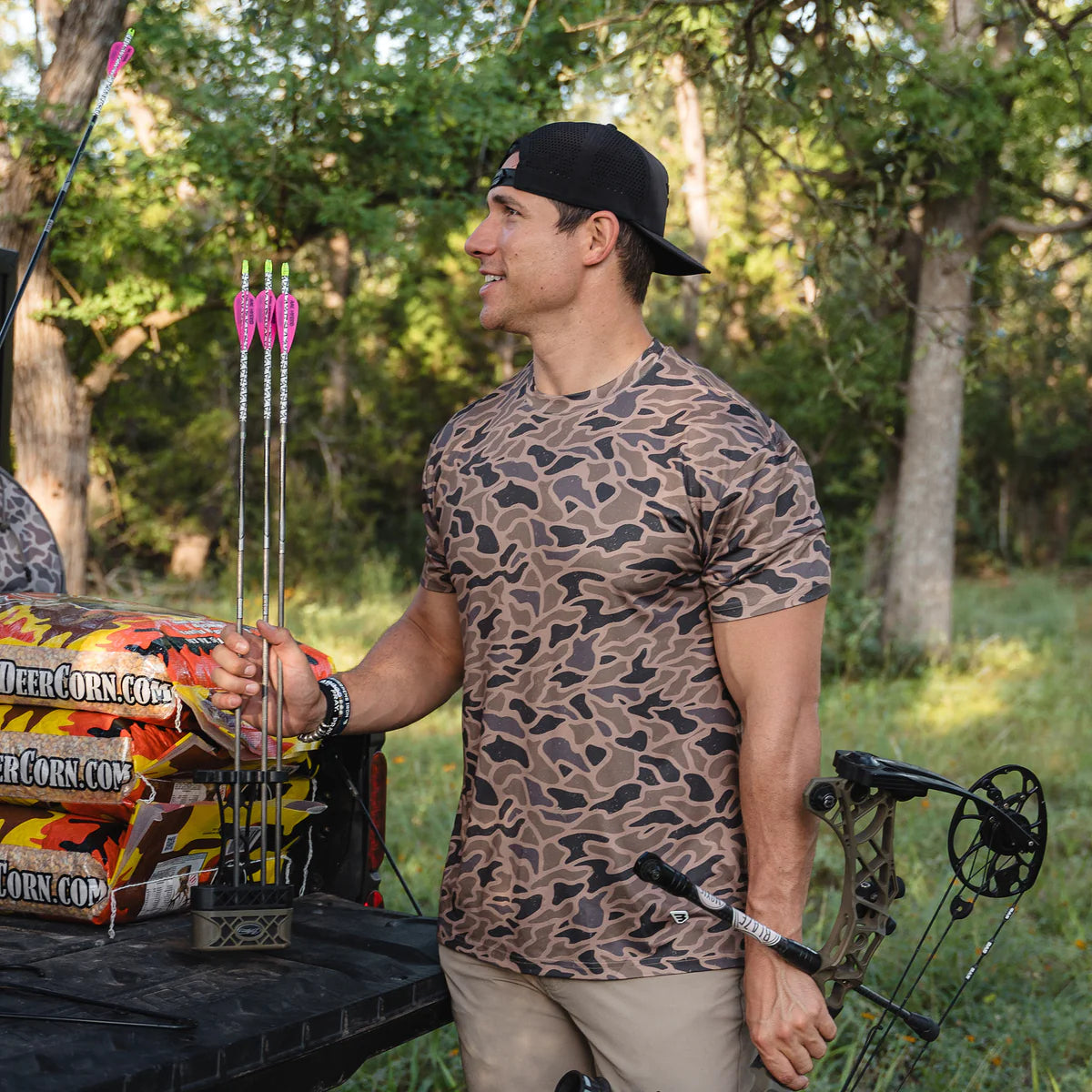Men's Burlebo "Go To Tee" Gauge Camo GTT-GC