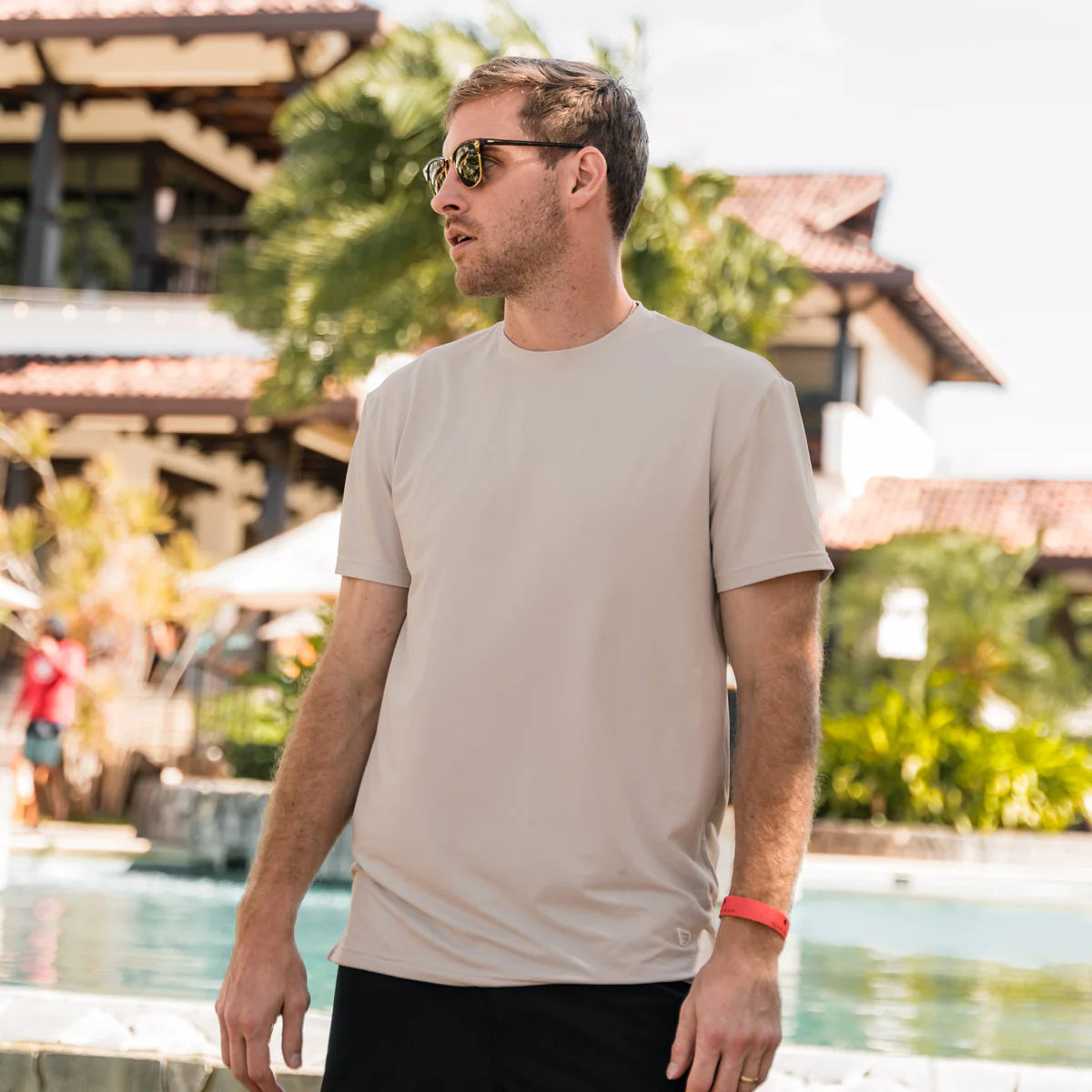 Men's Burlebo Go To Tee - Sandstone GTT-SAND