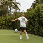 Boy's Burlebo Flying B Logo - Heather Ash Grey Shirt Y-FBCDC-SS-AG - Crazy House Western Wear