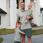 Boy's Burlebo Polo - Flying Ducks Green Y-PP-FD-GRN - Crazy House Western Wear