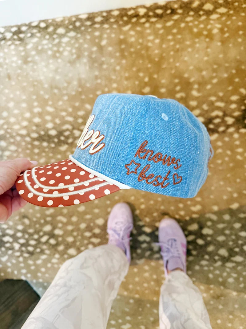 Poppy and Pine Women's Mother Knows Best Cap