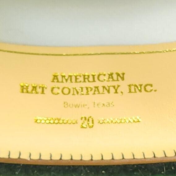 American 20X Black Grizzly 4 1/2" Felt Hat - Crazy House Western Wear