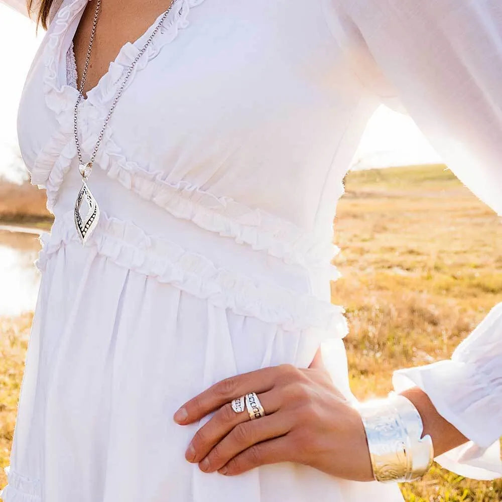 Women's Montana Silversmiths American Made Spirit Wrap Ring AMRG5896