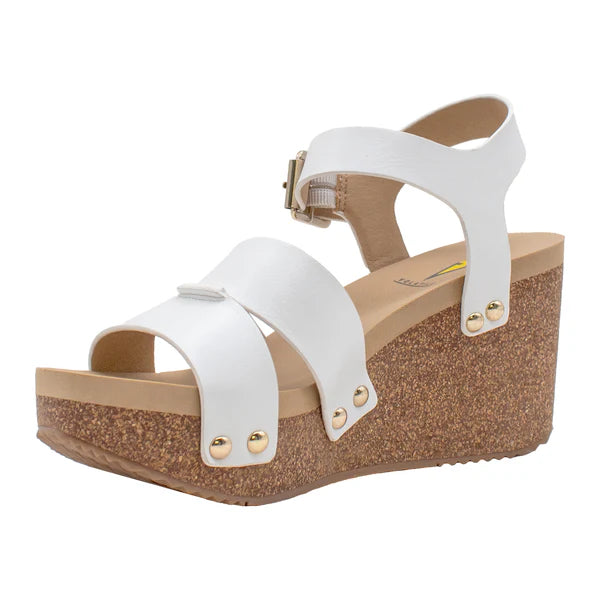Women's Volatile Agnes Sandal PV1048-WHITE - Crazy House Western Wear