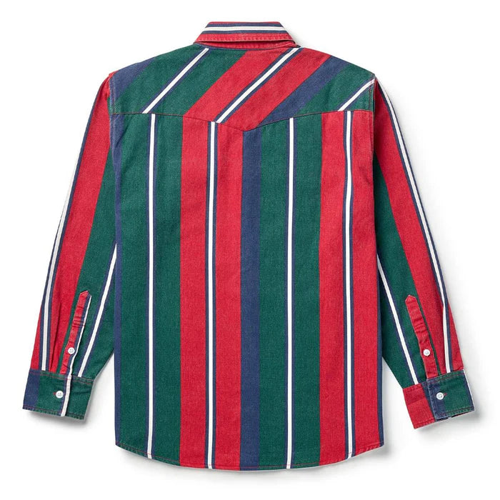 Men's Seager Amarillo Long Sleeve Shirt Mattson Stripe MSF25AMARLSMATS