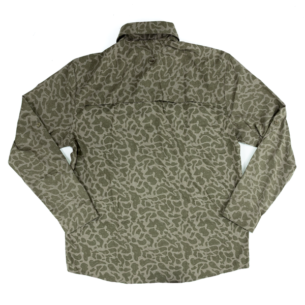 Men's Southern Marsh Merida Mar Long Sleeve Camo Shirt CMCL-STN