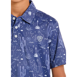 Boy's Rock & Roll Conversational Polo BB51T06632 - Crazy House Western Wear
