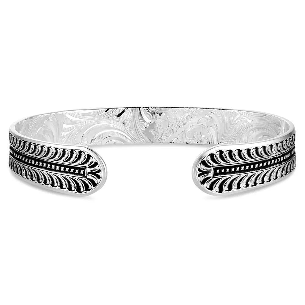 Montana Silversmiths Men's Sundown Ridge Cuff Bracelet BC6506