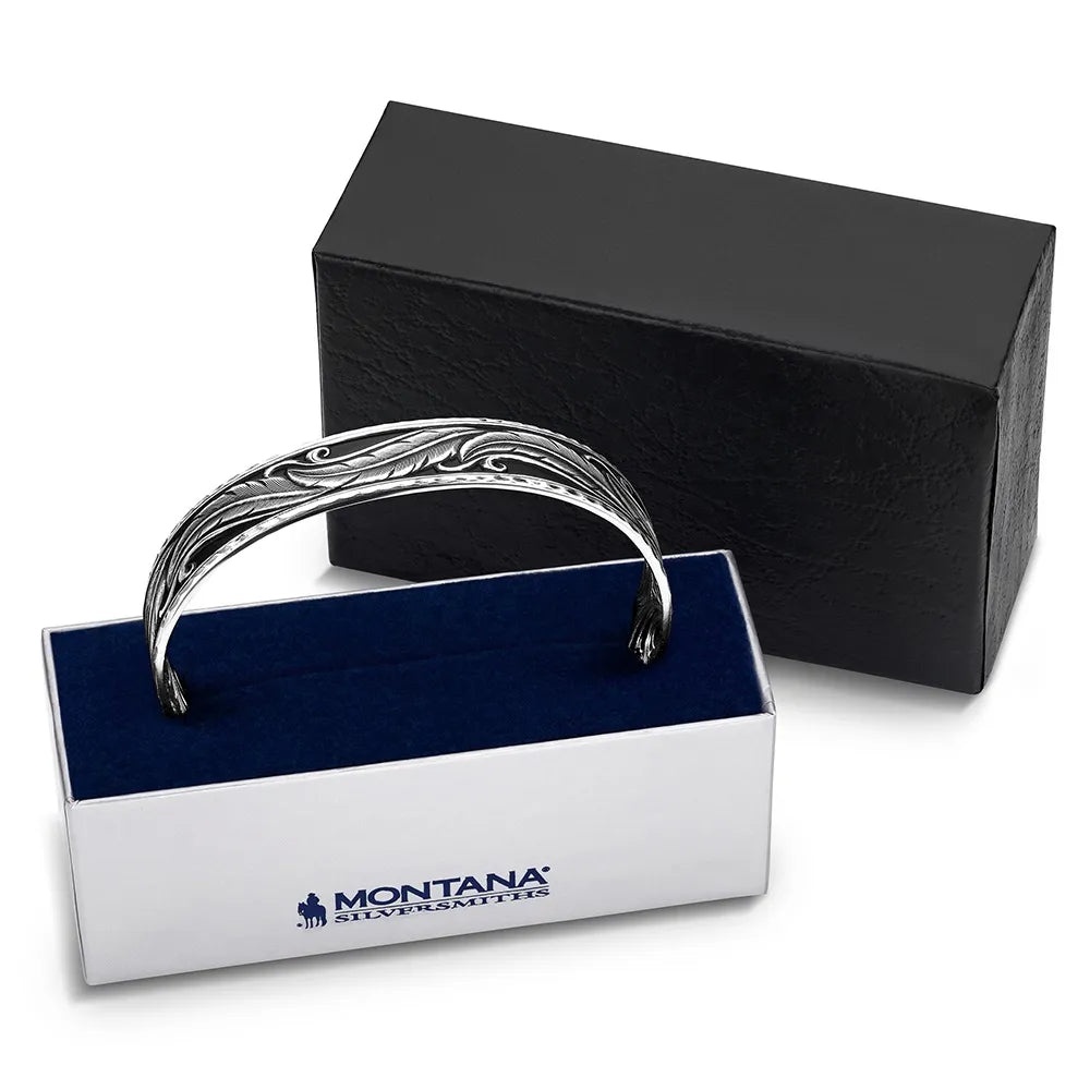Montana Silversmiths Women's Along The Way Cuff Bracelet BC6586