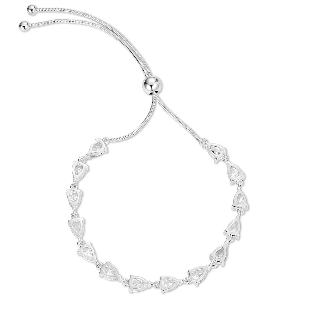 Montana Silversmiths Westward Crystal Bolo Bracelet BC6633