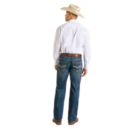 Men's Rock & Roll Ladder Stretch Double Barrell Straight BM0SD06690
