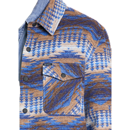 Men's Rock & Roll Jacquard Snap Shirt Jacket