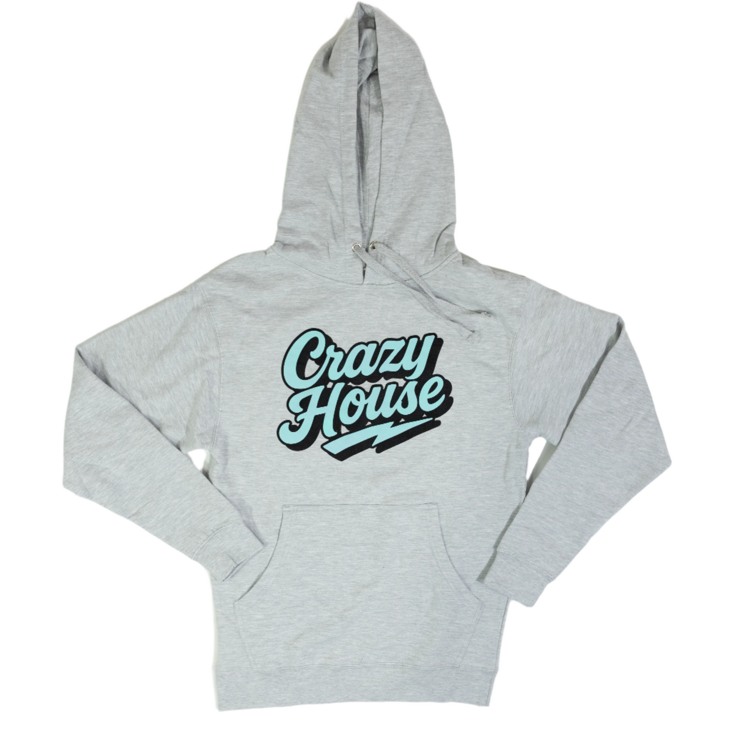 Crazy House Stacked Script Hoodie