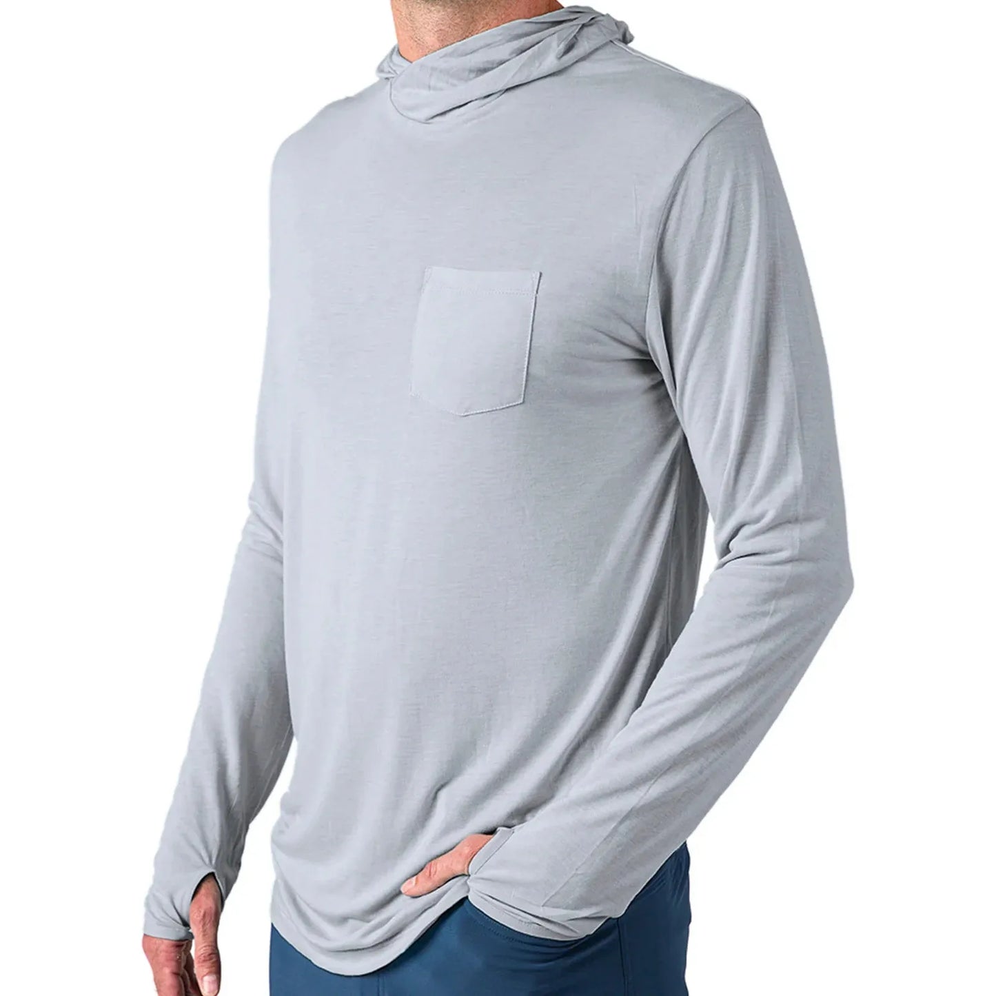 Men's Free Fly Lightweight Bamboo Hoodie MDSH526 - Crazy House Western Wear