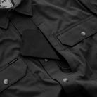 Men's Poncho Black Button Up Shirt- Burntend - Crazy House Western Wear