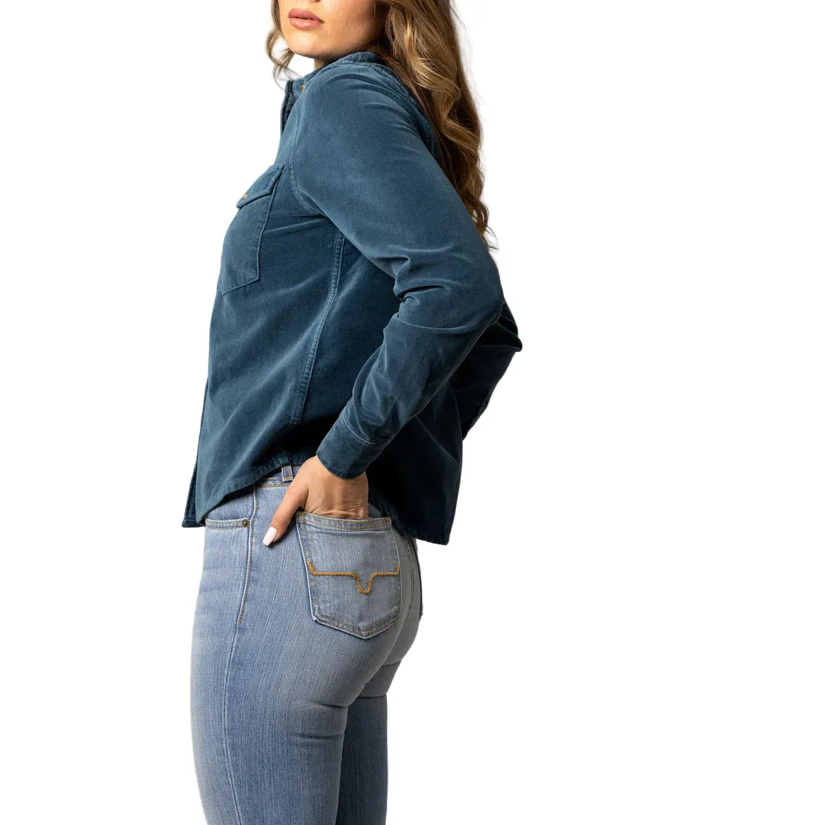 Women's Kimes Ranch Bonnie Midnight Blue Button Up