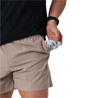 Men's Burlebo Everyday Short - Cobblestone Khaki - Duck Hunt Pocket ES-CK-DKH - Crazy House Western Wear