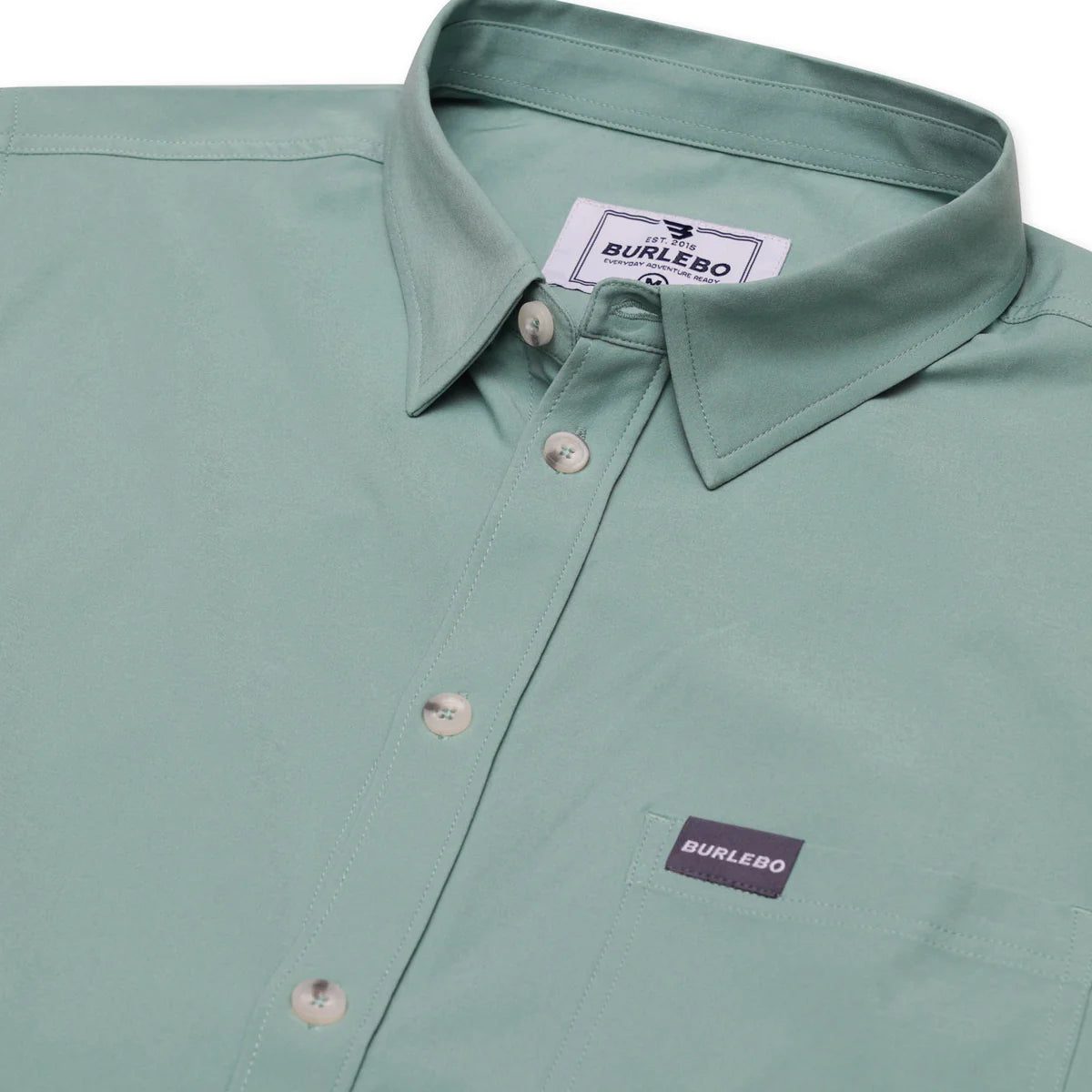 Men's Burlebo Performance Button Up - Ocean Swell PBU-OS - Crazy House Western Wear