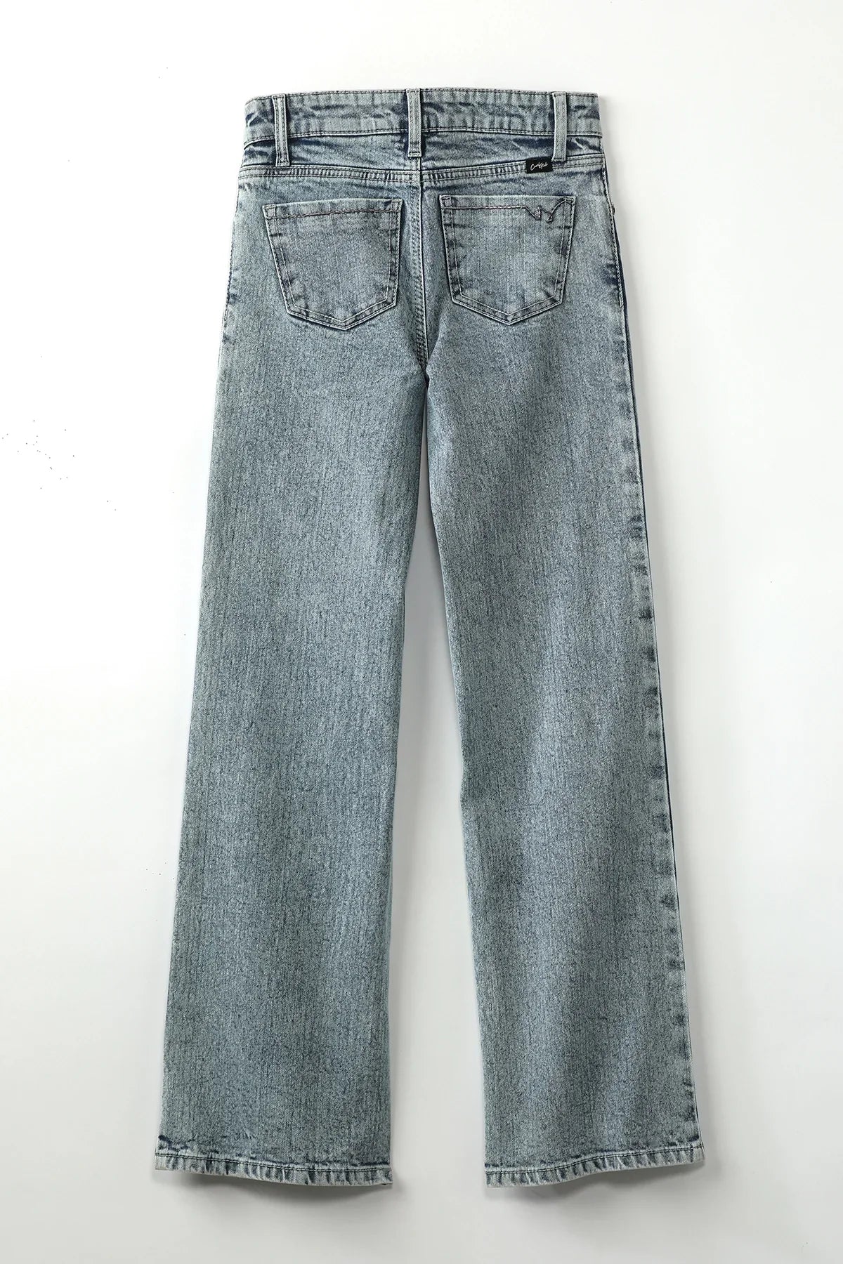 Girl's Cruel Denim Indigo Wide Leg Jeans CB23261001